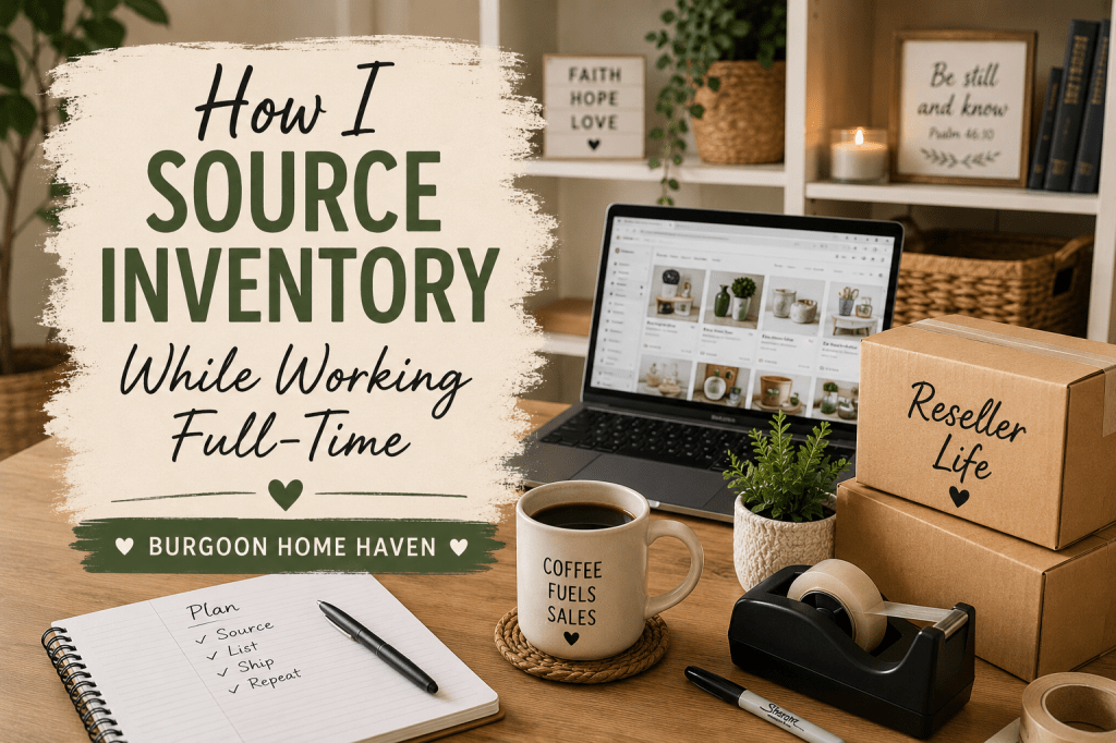 How I Source Inventory While Working&nbsp;Full-Time